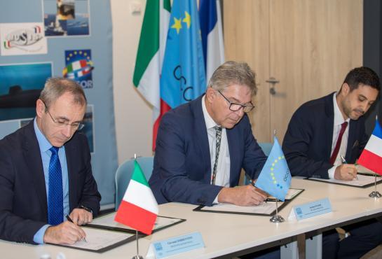 FREMM Contract Amendment 25 signed on behalf of Italy and France